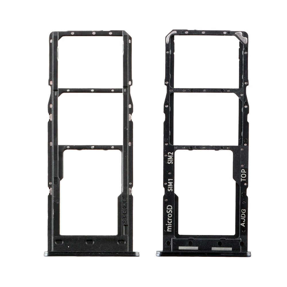 SAMSUNG A04S A047 DUAL SIM CARD HOLDER BLACK GH98-47703A ORIGINAL SERVICE PACK
