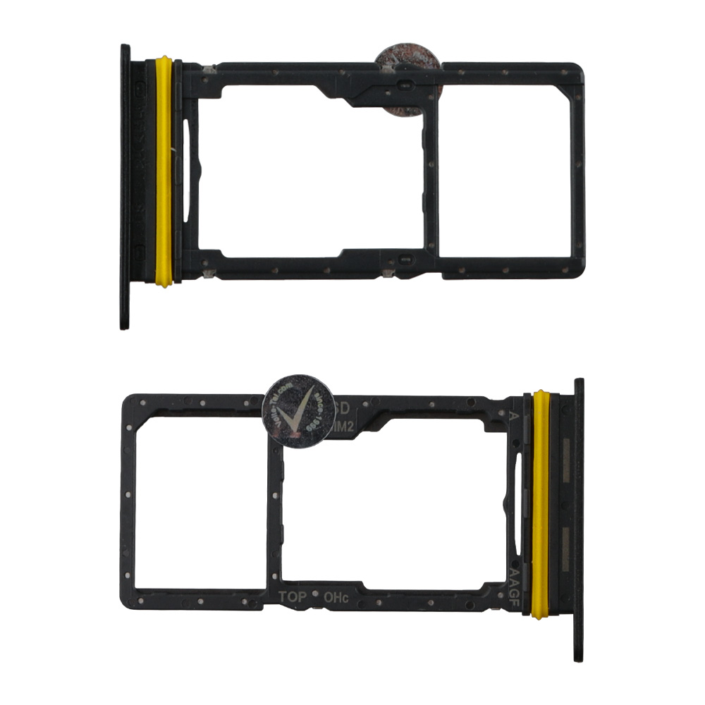 SAMSUNG A17 4G A175/A17 5G A176 DUAL SIM CARD + MEMORY HOLDER BLACK GH98-50471A ORIGINAL SERVICE PACK