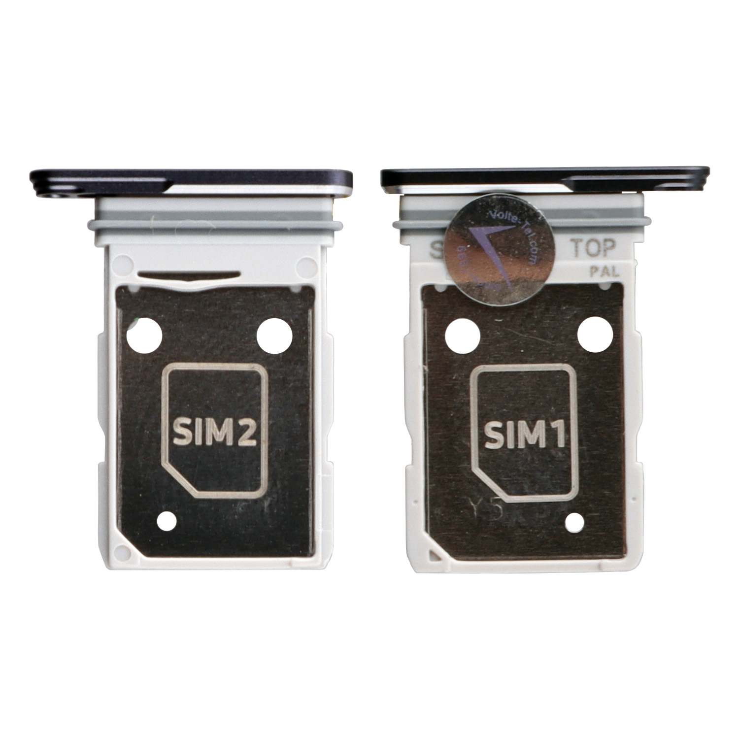 SAMSUNG S26 5G S942 DUAL SIM CARD HOLDER BLACK GH98-50751A ORIGINAL SERVICE PACK