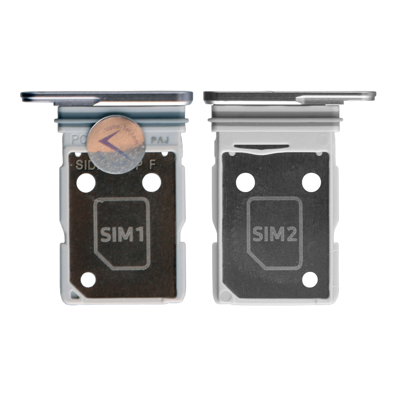 SAMSUNG S26 ULTRA 5G S948 DUAL SIM CARD HOLDER SILVER GH98-50690F ORIGINAL SERVICE PACK