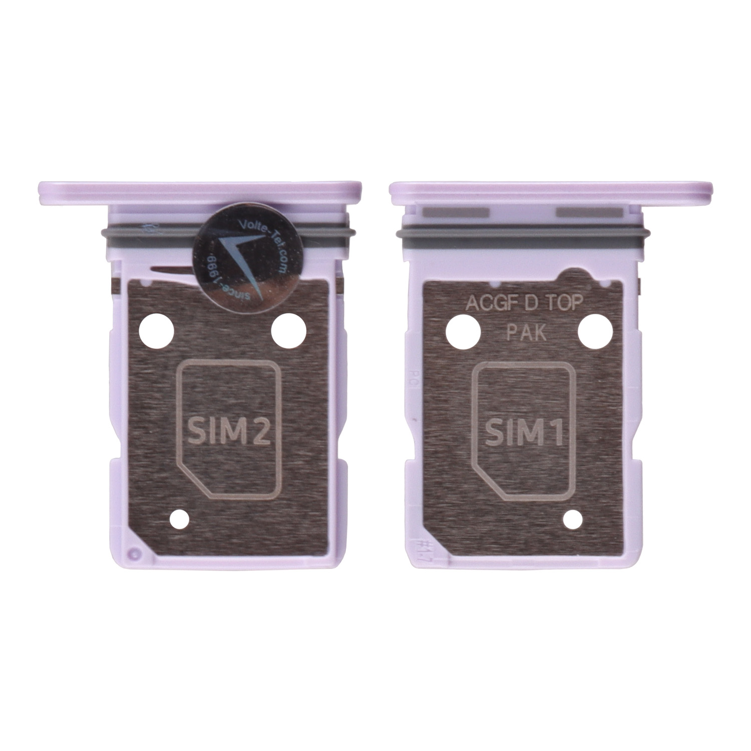 SAMSUNG A37 5G A376 DUAL SIM CARD HOLDER LAVENDER GH98-50810D ORIGINAL SERVICE PACK