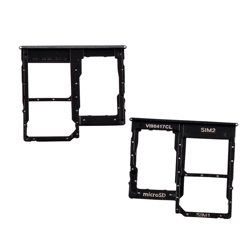 SAMSUNG A40 A405 SIM CARD HOLDER BLACK 3P OR