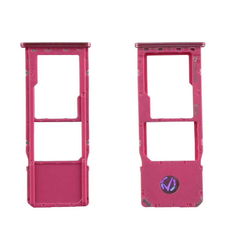 SAMSUNG A7 A750 DUAL SIM CARD HOLDER PINK 3P OR