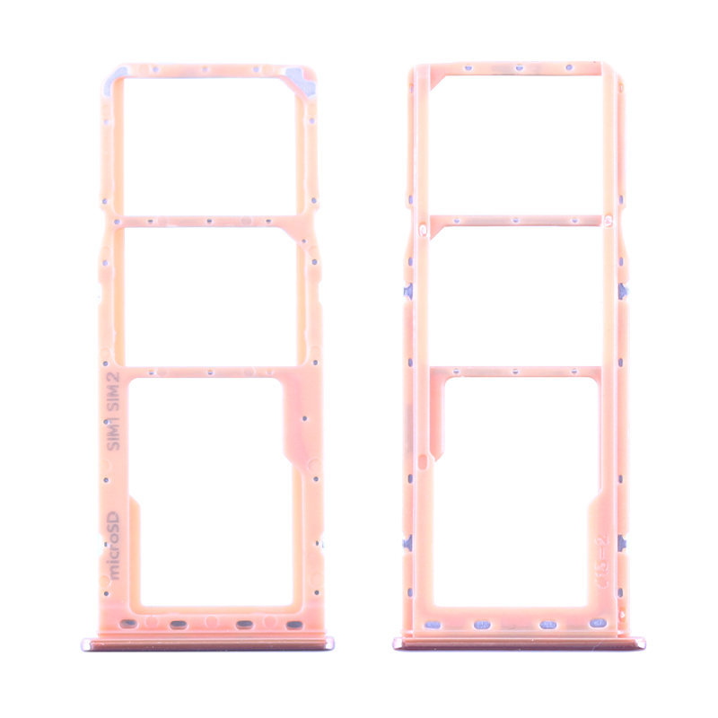 SAMSUNG A50 2019 A505 DUAL SIM CARD HOLDER CORAL GH98-43922D ORIGINAL SERVICE PACK