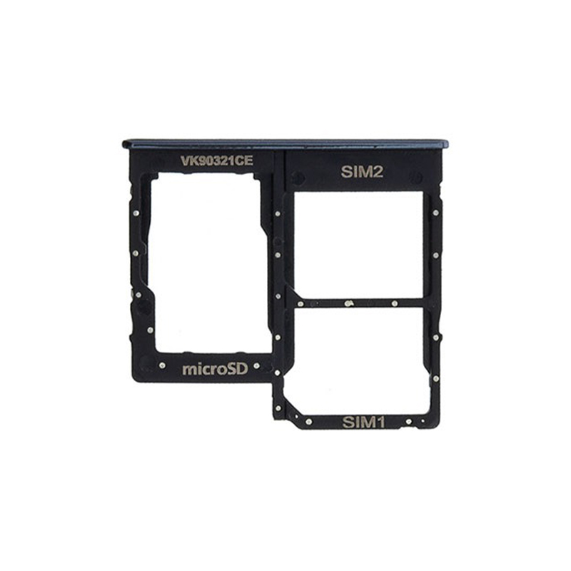 SAMSUNG A40 A405 SIM CARD HOLDER BLACK GH98-44303A ORIGINAL SERVICE PACK