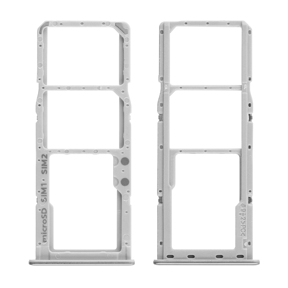 SAMSUNG A51 A515 DUAL SIM CARD + MEMORY HOLDER WHITE GH98-45036A ORIGINAL SERVICE PACK