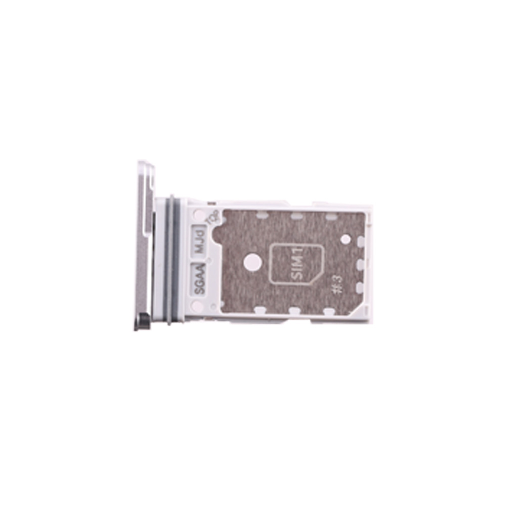 SAMSUNG S23 FE 5G S711 DUAL SIM CARD HOLDER SILVER GH98-48665B ORIGINAL SERVICE PACK