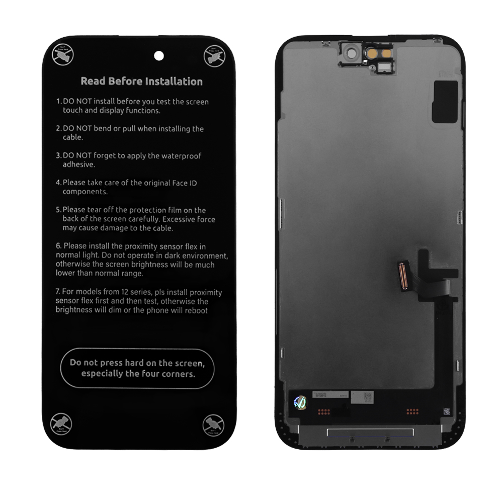 IPHONE 15 PLUS ΟΘΟΝΗ + TOUCH + LENS INCELL HD BLACK