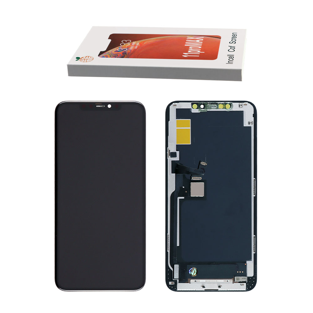 IPHONE 11 PRO MAX ΟΘΟΝΗ + TOUCH + LENS INCELL RJ BLACK