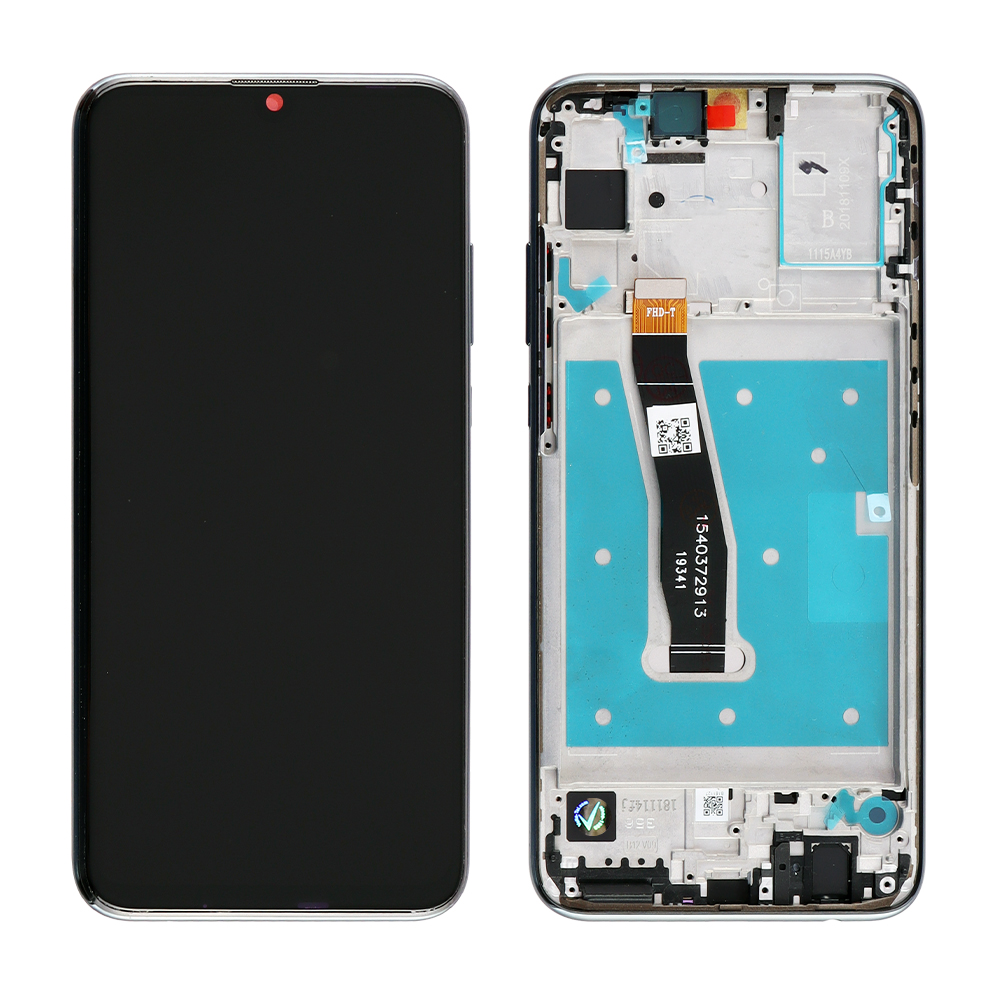 HONOR 10 LITE/HONOR 20 LITE ΟΘΟΝΗ + TOUCH SCREEN + LENS + FRAME BLACK REF. OR