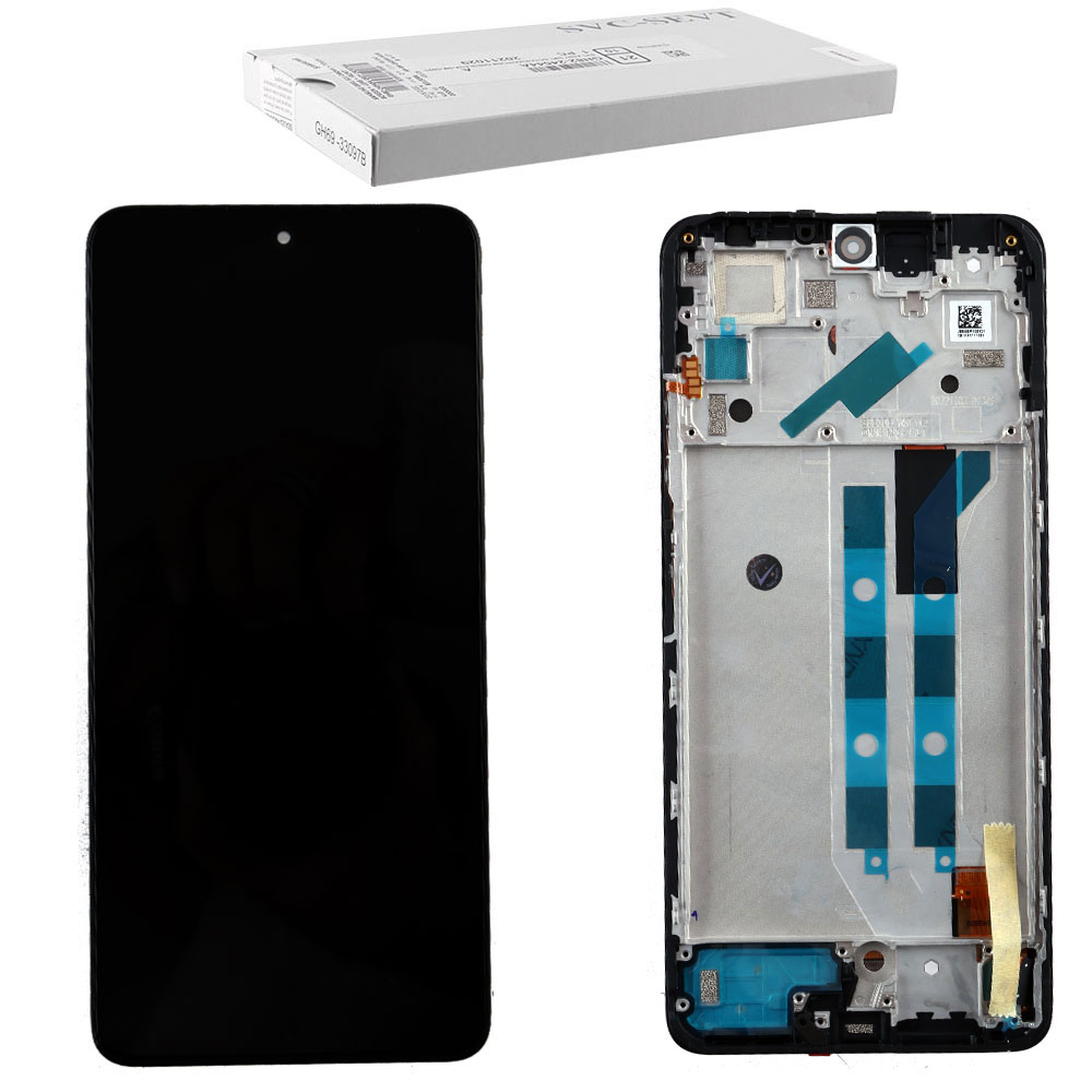 XIAOMI REDMI NOTE 11 PRO 4G/5G ΟΘΟΝΗ + TOUCH SCREEN + LENS + FRAME 5600010K6T00/5600010K6S00 BLACK ORIGINAL SERVICE PACK