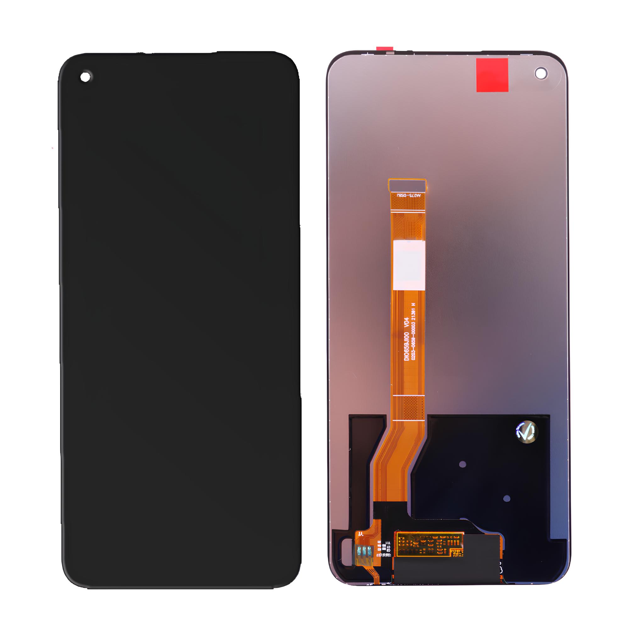 REALME 9 5G/9 PRO 5G ΟΘΟΝΗ + TOUCH SCREEN + LENS BLACK 3P OR