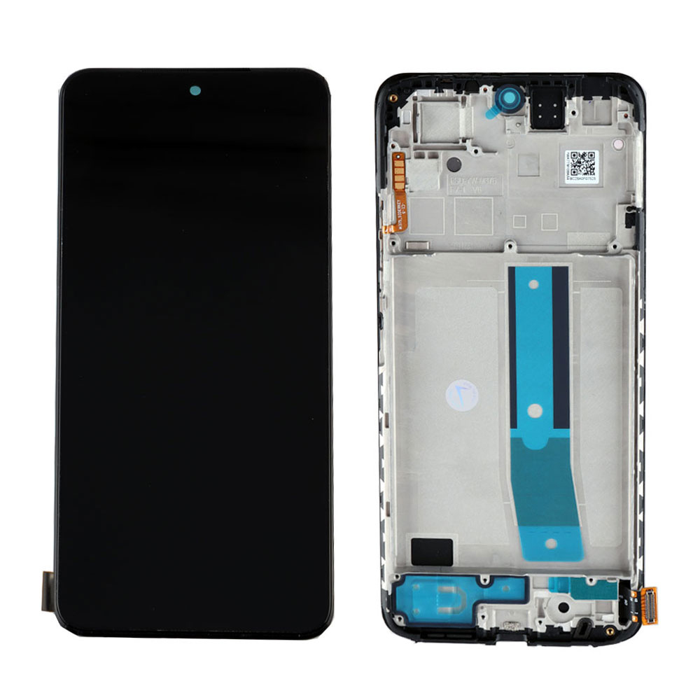 XIAOMI REDMI NOTE 11 NFC ΟΘΟΝΗ + TOUCH SCREEN + LENS +FRAME +VOLUME FLEX INCELL BLACK