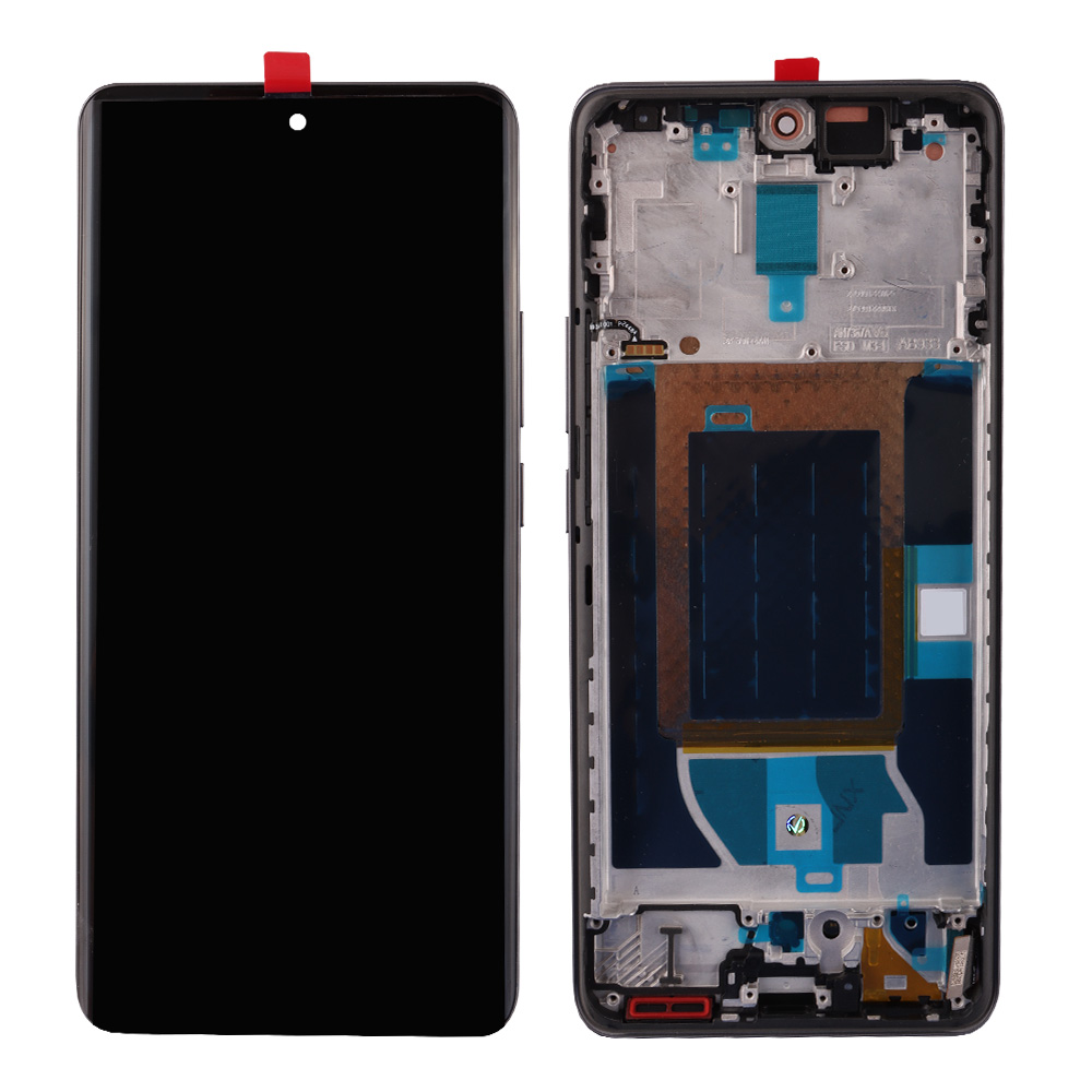 REALME 14 PRO 5G ΟΘΟΝΗ + TOUCH SCREEN + LENS + FRAME BLACK 3P OR