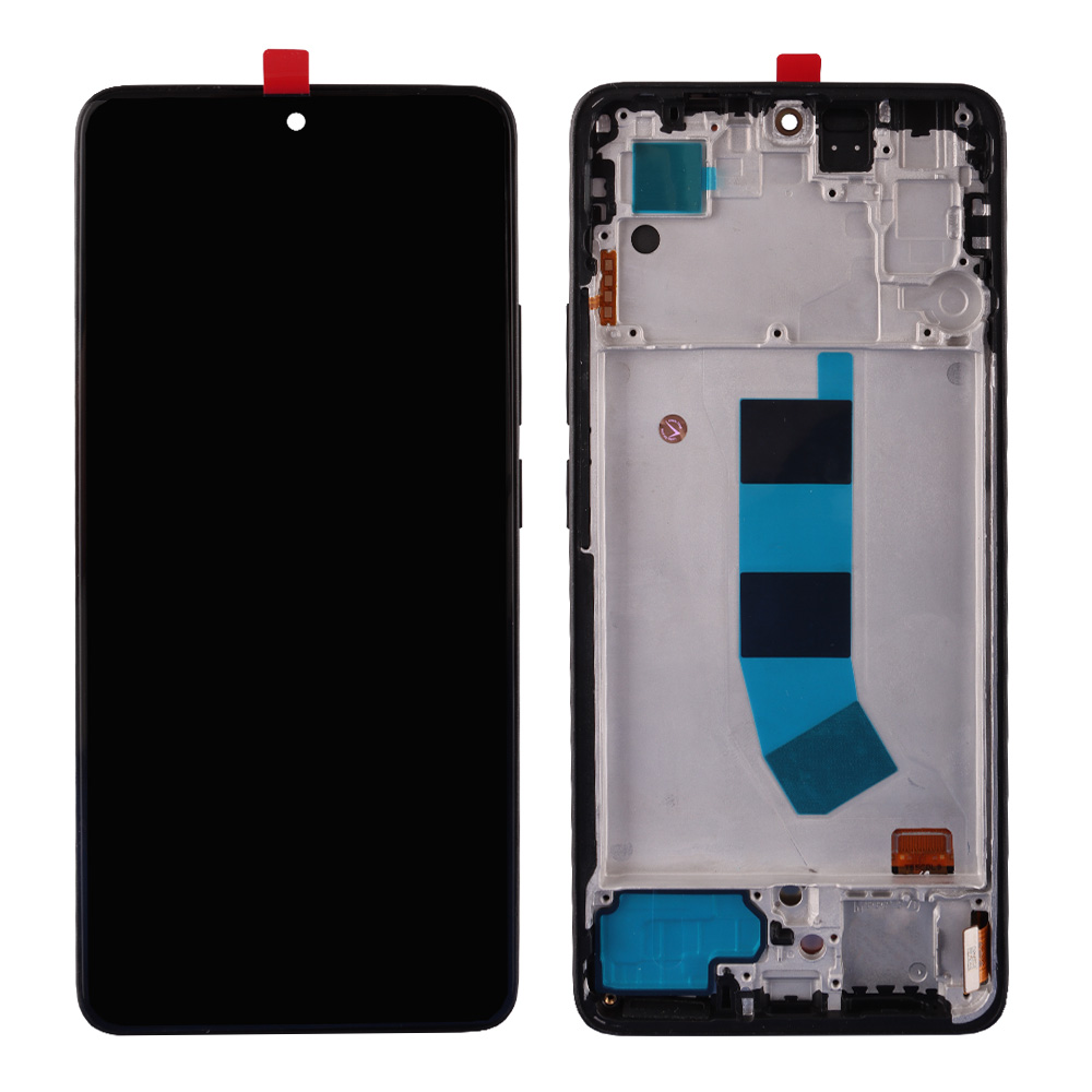 XIAOMI REDMI NOTE 13 4G ΟΘΟΝΗ + TOUCH SCREEN + LENS BLACK 3P OR
