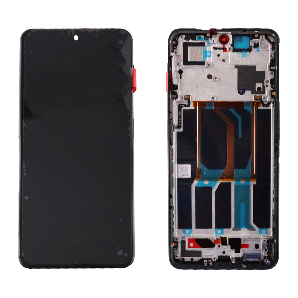 ONEPLUS NORD 3 5G ΟΘΟΝΗ + TOUCH SCREEN + LENS + FRAME BLACK 3P OR