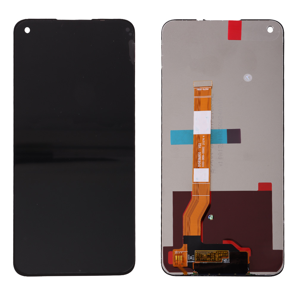 REALME 9 5G/9 PRO 5G ΟΘΟΝΗ + TOUCH SCREEN + LENS BLACK REF. OR