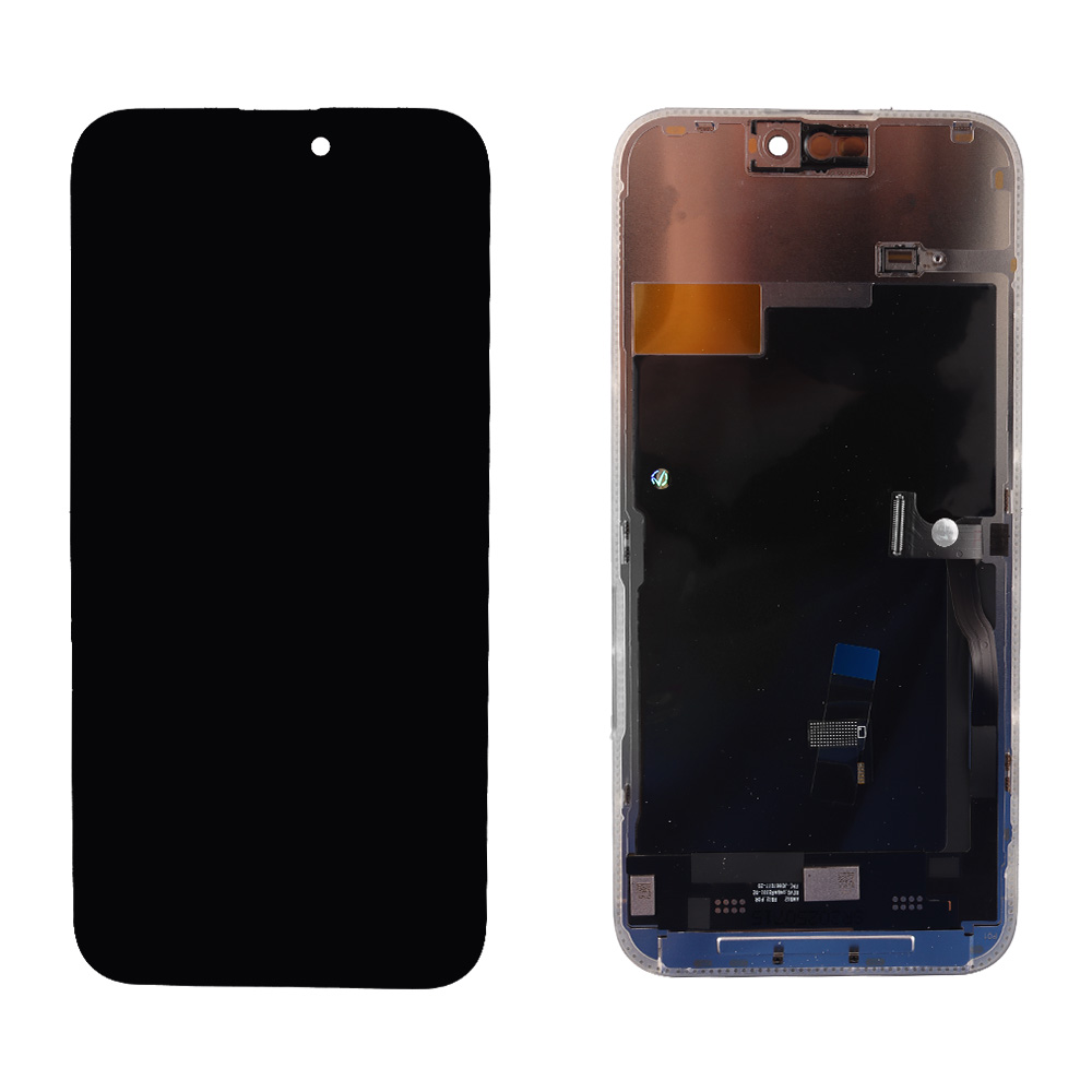 IPHONE 15 PRO MAX ΟΘΟΝΗ + TOUCH + LENS JK HARD OLED FHD BLACK