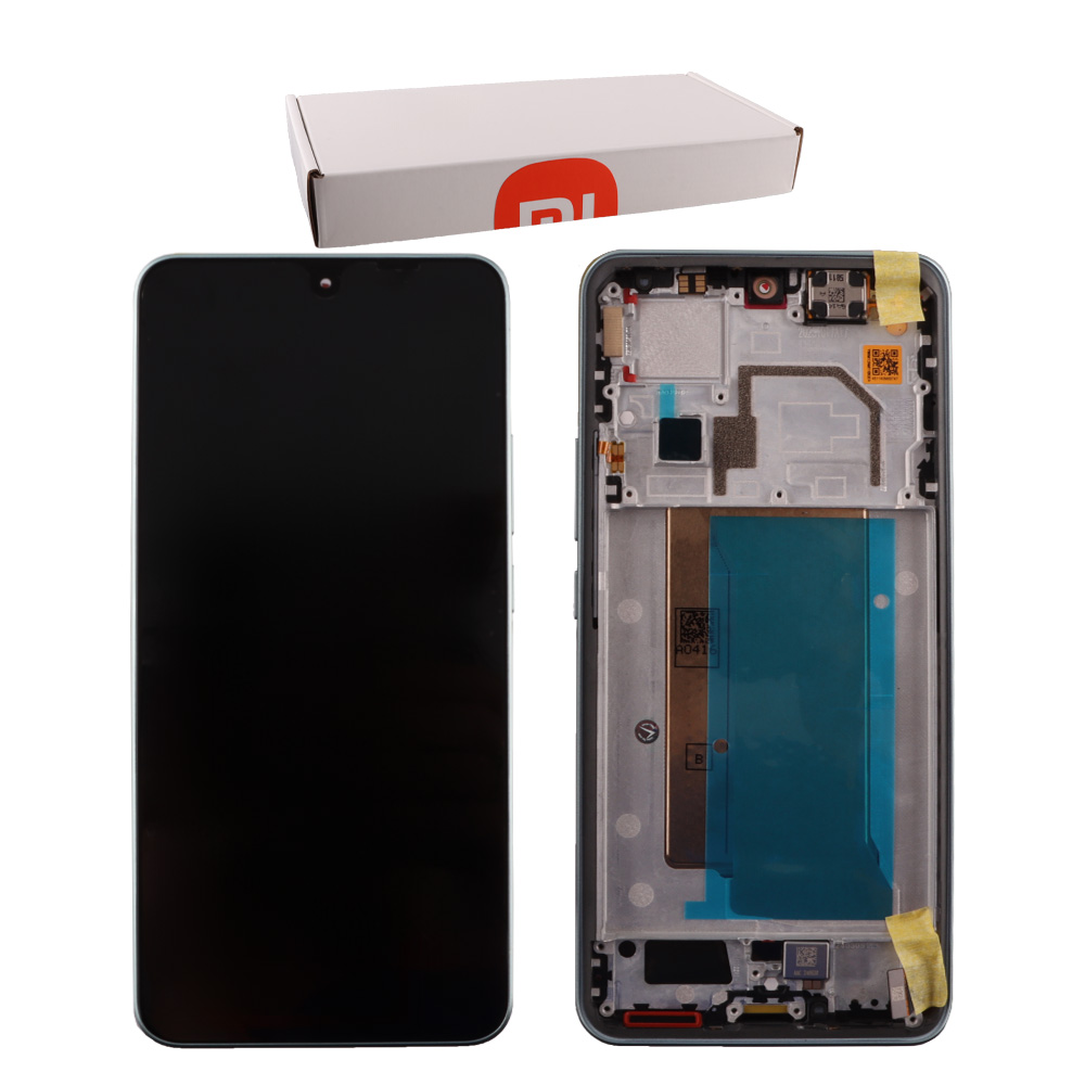 XIAOMI 13T 5G/13T PRO 5G ΟΘΟΝΗ + TOUCH SCREEN + LENS + FRAME 560019M12A00 GREEN ORIGINAL SERVICE PACK