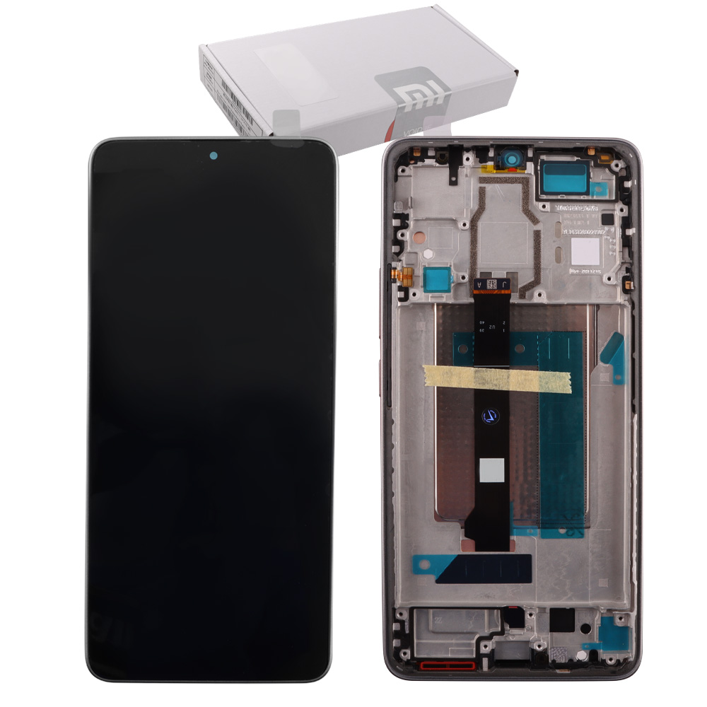 XIAOMI POCO F6 ΟΘΟΝΗ + TOUCH SCREEN + LENS + FRAME 5600050N16T00 GOLD ORIGINAL SERVICE PACK