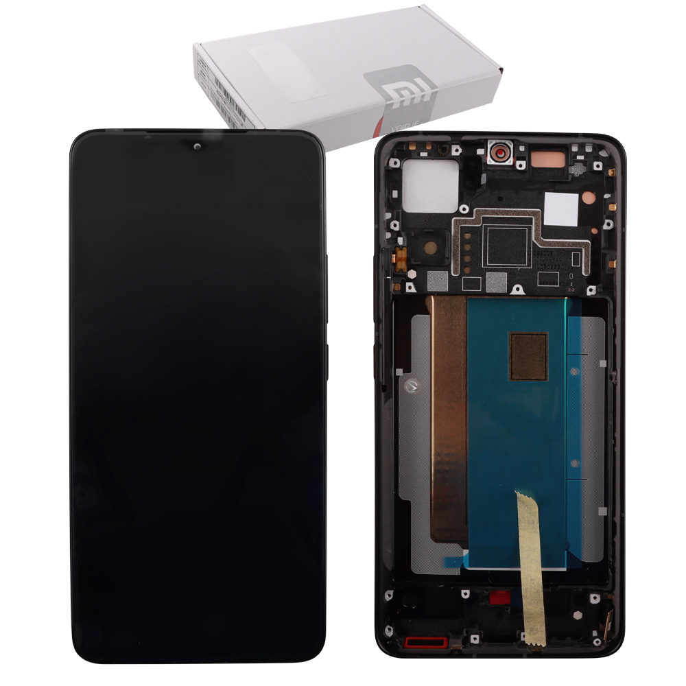 XIAOMI POCO F6 PRO ΟΘΟΝΗ + TOUCH SCREEN + LENS + FRAME 5600160N1100 BLACK ORIGINAL SERVICE PACK