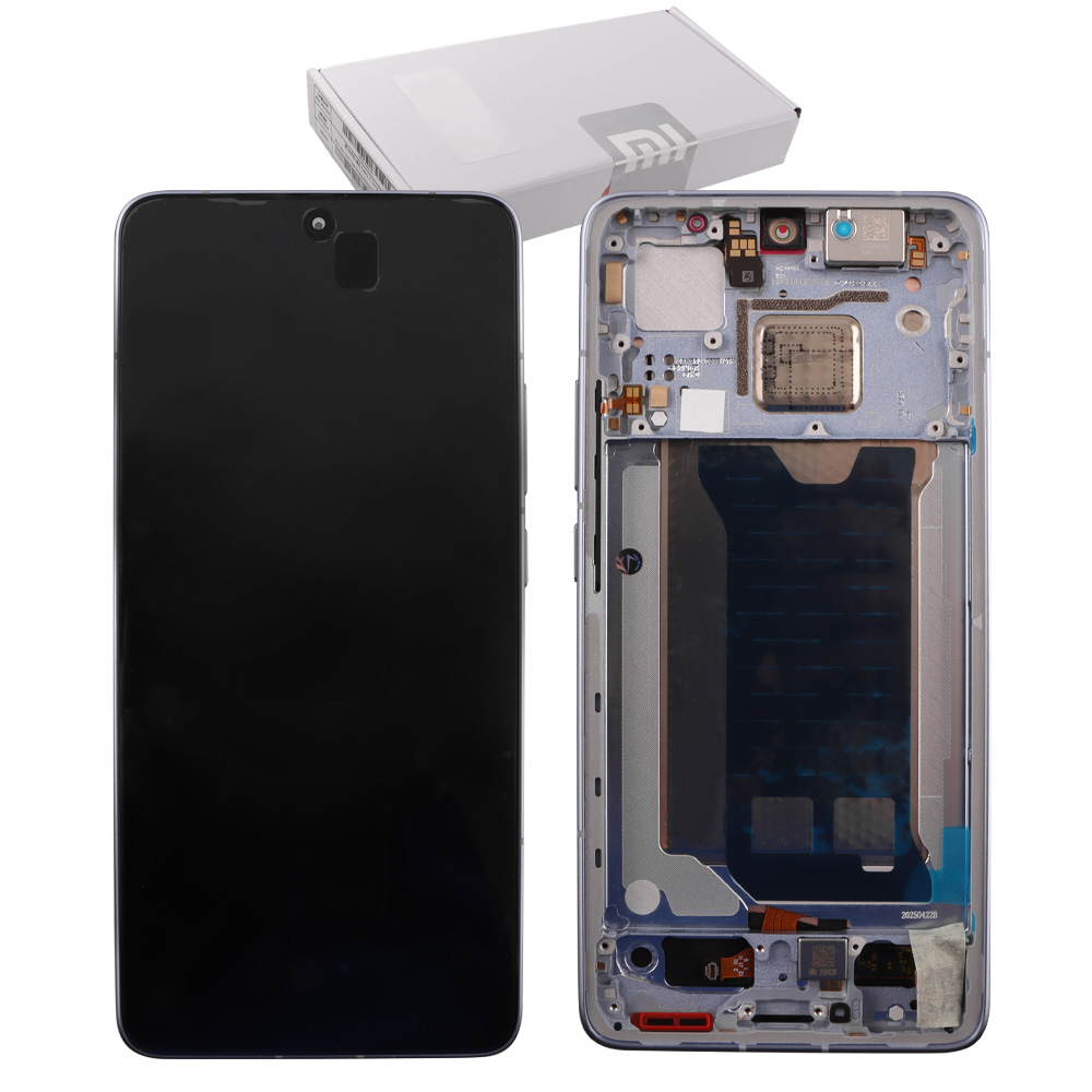 XIAOMI POCO F7 PRO 5G ΟΘΟΝΗ AMOLED + TOUCH SCREEN + LENS + FRAME 56002100O1100 BLUE ORIGINAL SERVICE PACK