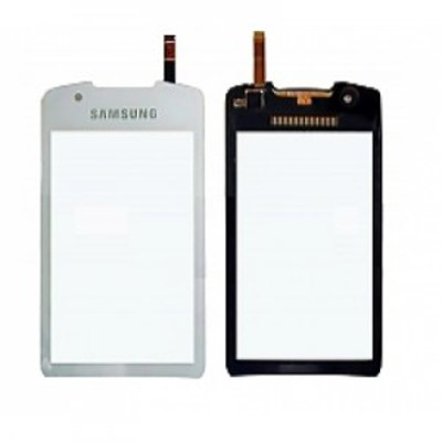 SAMSUNG S5620 monte TOUCH SCREEN + LENS WHITE 3P OR