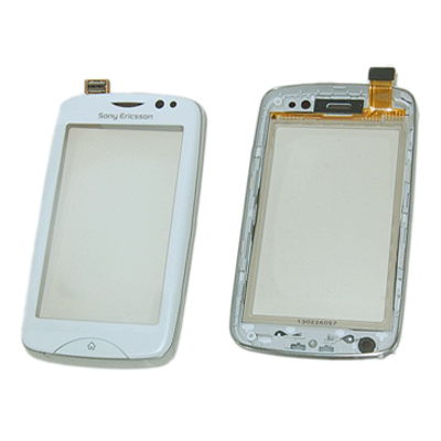 SONY ERICSSON CK15i TXT PRO TOUCH SCREEN + FRONT COVER WHITE ORIGINAL SERVICE PACK