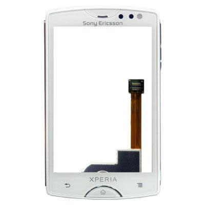 SONY ERICSSON ST15 XPERIA MINI TOUCH SCREEN+FRONT COV WHITE 3P OR
