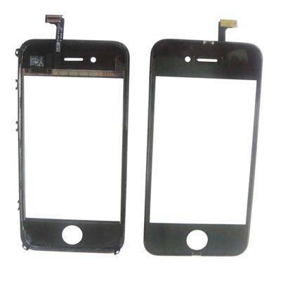 IPHONE 4G TOUCH SCREEN + LENS BLACK WITH FRAME