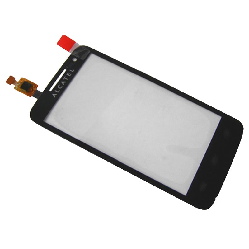 ALCATEL OT-5020 M' POP TOUCH SCREEN + LENS BLACK 3P OR