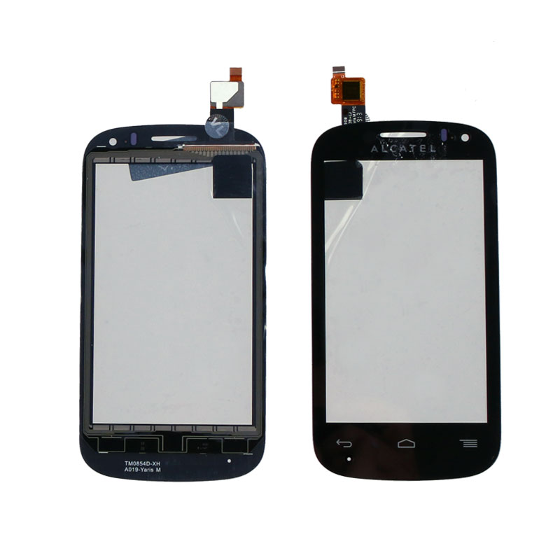 ALCATEL OT-4033 POP C3 TOUCH SCREEN + LENS BLACK 3P OR