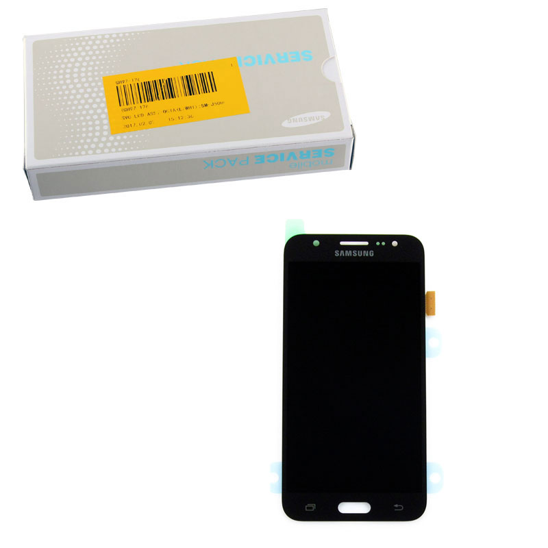 SAMSUNG J5 J500F ΟΘΟΝΗ+TOUCH SCREEN+LENS GH97-17667B BLACK ORIGINAL SERVICE PACK