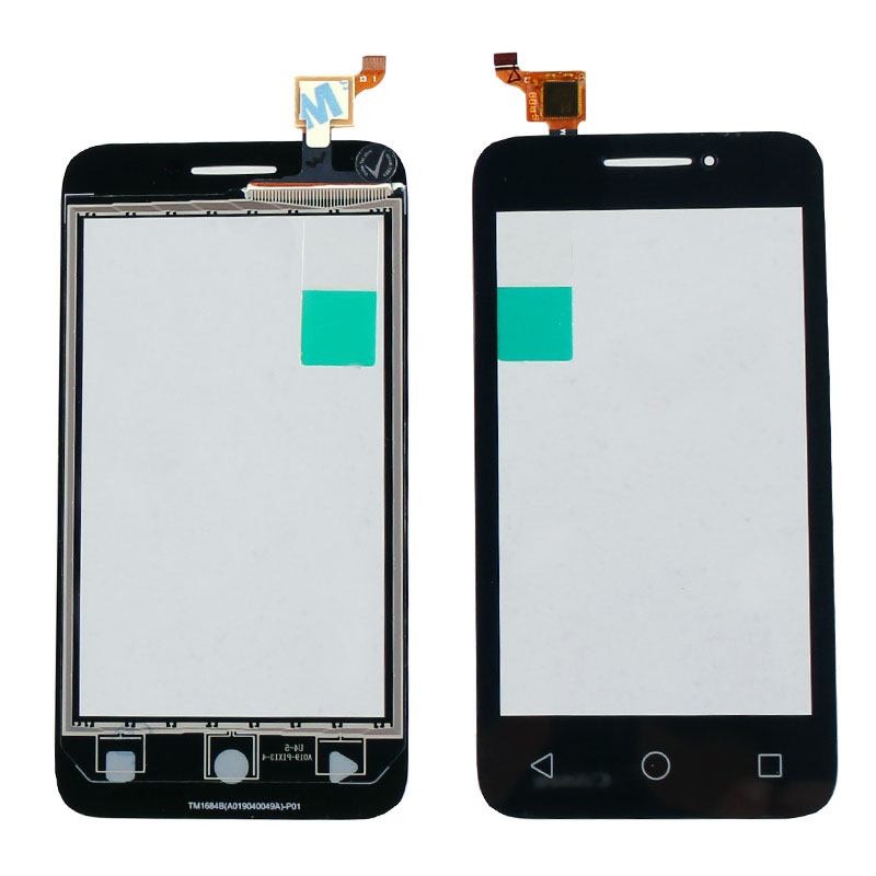 ALCATEL OT4013 PIXI 3 TOUCH SCREEN + LENS BLACK 3P OR
