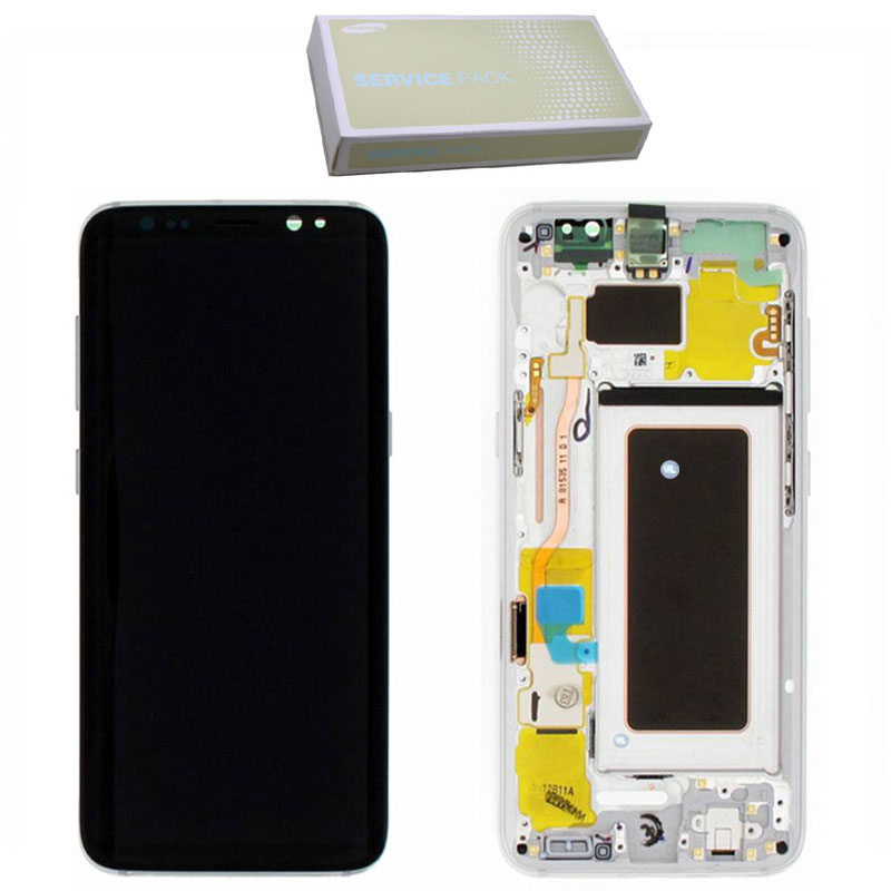 ALCATEL 7047 POP C9 TOUCH SCREEN + LENS WHITE