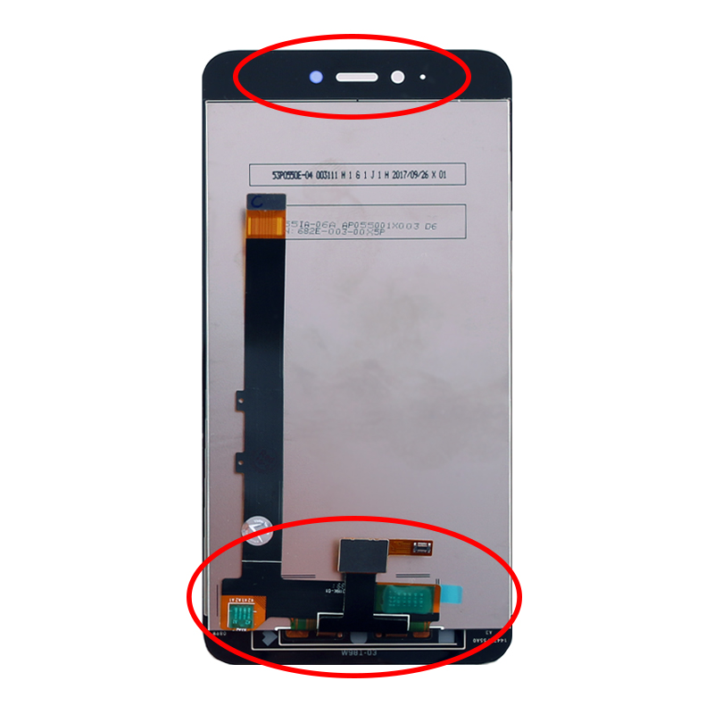 XIAOMI REDMI NOTE 5A ΟΘΟΝΗ+TOUCH SCREEN+LENS WHITE REF. OR