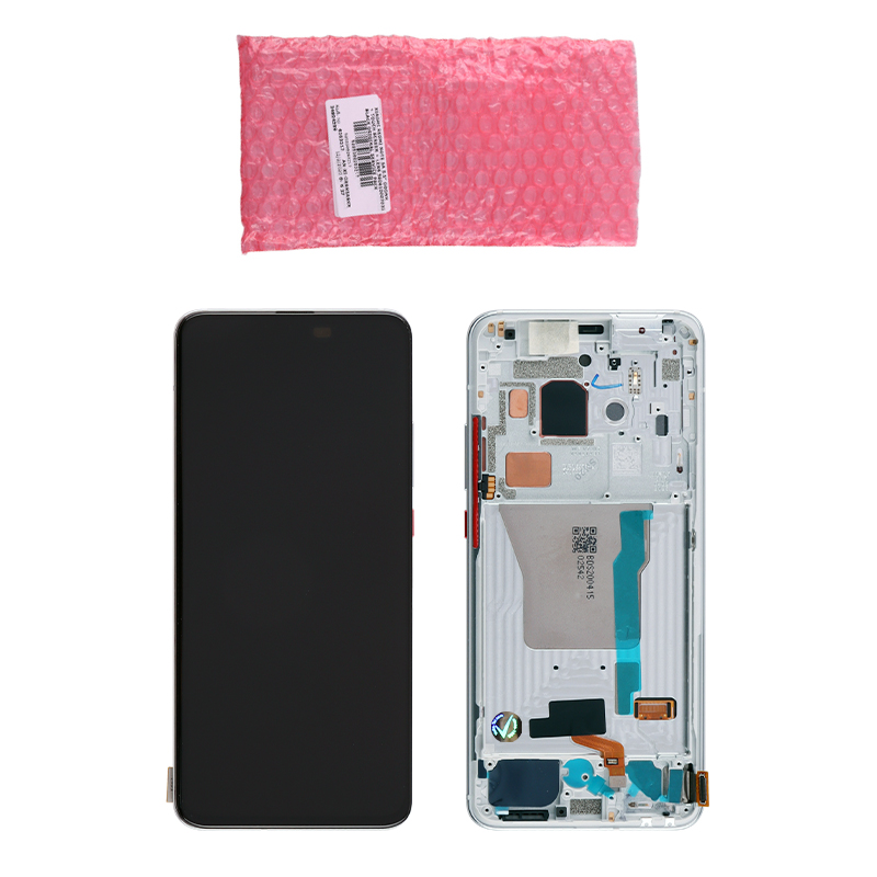 XIAOMI POCO F2 PRO ΟΘΟΝΗ AMOLED + TOUCH SCREEN + LENS + FRAME 56000E0J1100 WHITE ORIGINAL SERVICE PACK