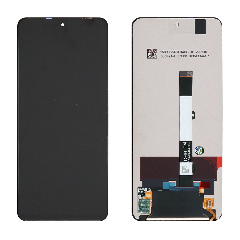 XIAOMI POCO X3 PRO/X3/X3 NFC/MI 10T LITE 5G ΟΘΟΝΗ + TOUCH SCREEN + LENS BLACK 3P OR