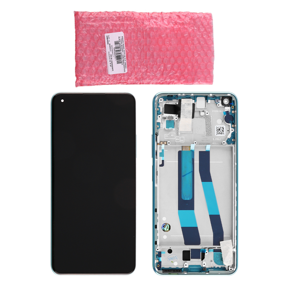 XIAOMI REDMI NOTE 9 5G ΟΘΟΝΗ + TOUCH SCREEN + LENS BLACK 3P OR