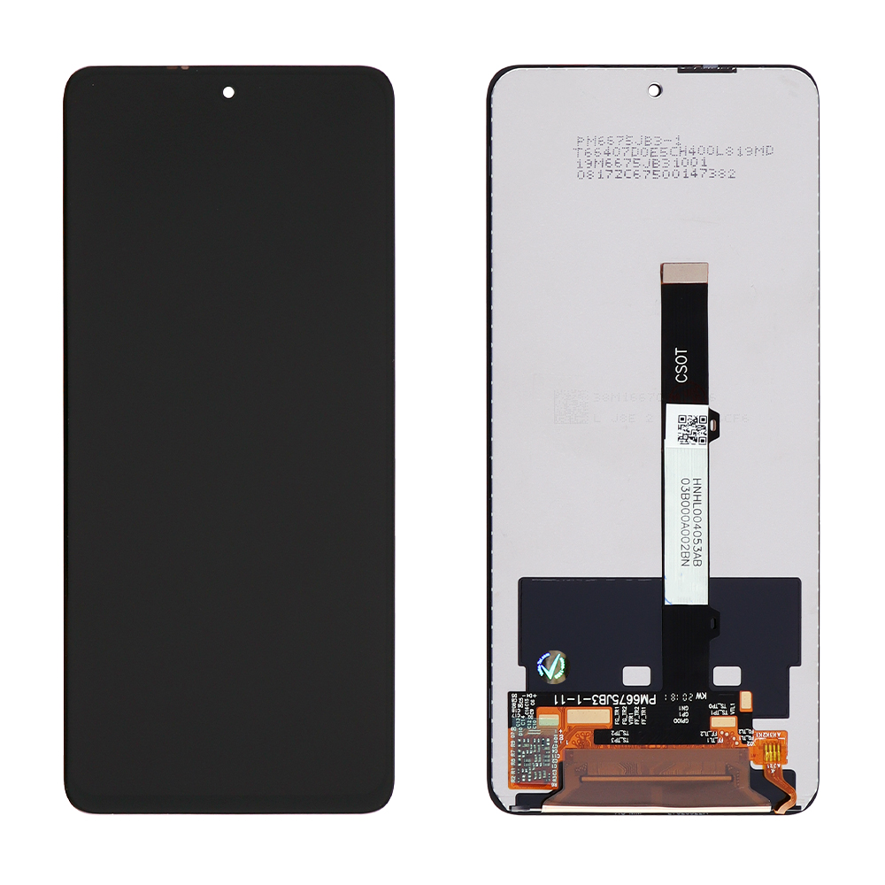 XIAOMI MI 10T LITE 5G/REDMI NOTE 9 PRO 5G ΟΘΟΝΗ + TOUCH SCREEN + LENS BLACK REF. OR