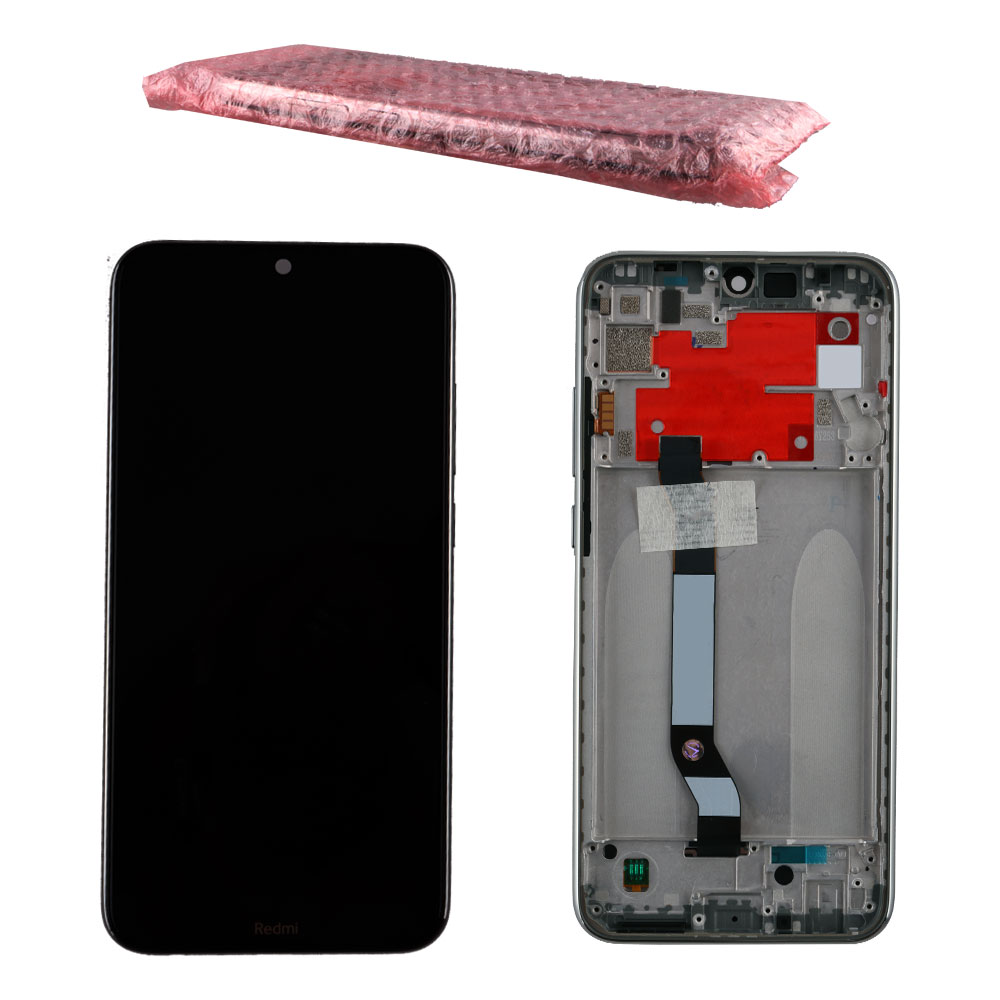 XIAOMI REDMI NOTE 8T ΟΘΟΝΗ IPS + TOUCH SCREEN + LENS + FRAME 5600020C3X00 WHITE ORIGINAL SERVICE PACK