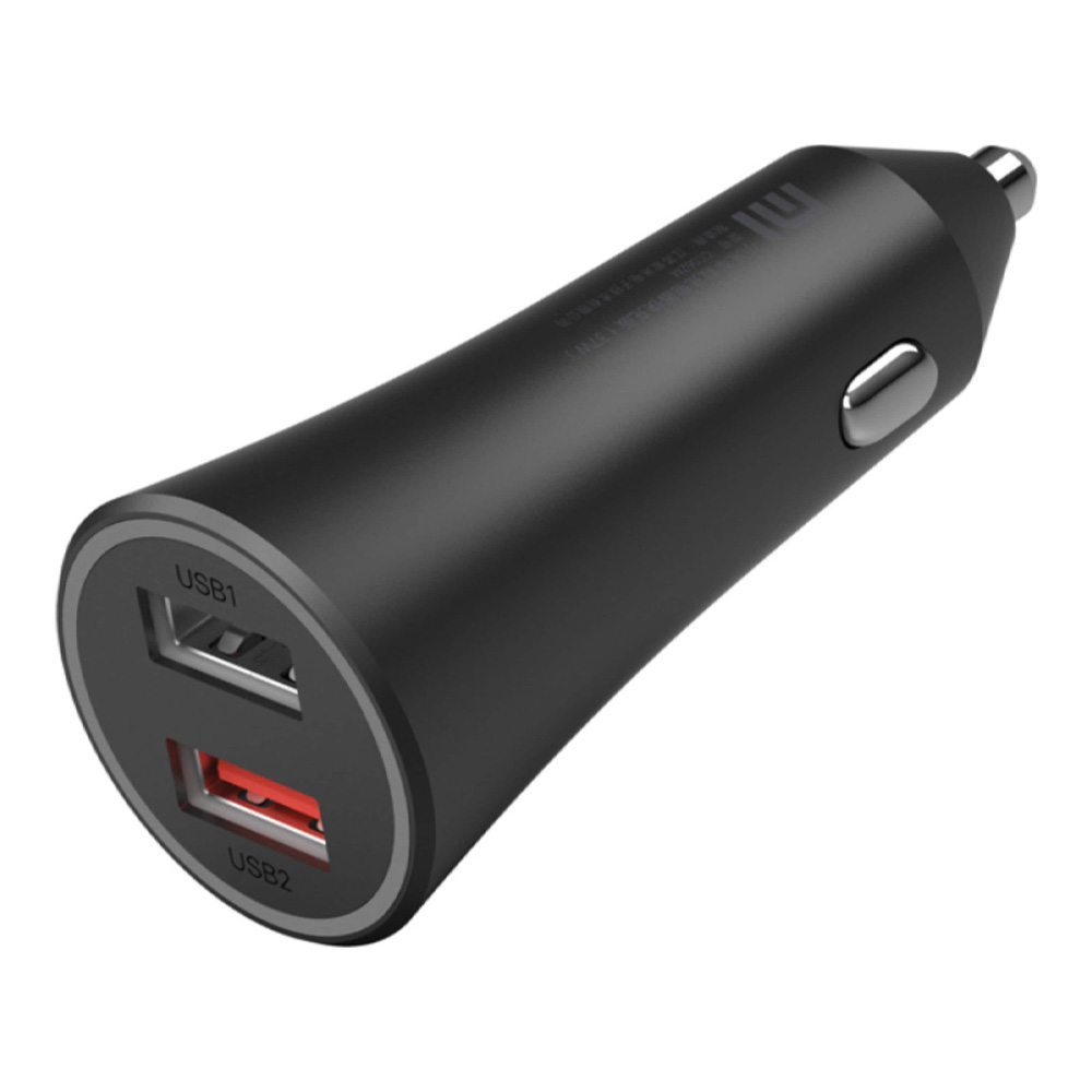 ΦΟΡΤΙΣΤΗΣ ΑΥΤΟΚΙΝΗΤΟΥ DUAL XIAOMI GDS4147GL USB-A 5V/2A 10W+USB-A 5V/3A 9V/3A 12V/2.25A 20V/1.35A 27W 37W MAX BLACK PACKING OR