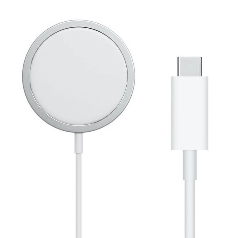 WIRELESS CHARGER APPLE MAGSAFE MHXH3ZM/A A2140 15W FAST CHARGE +USB-C CABLE WHITE PACKING OR