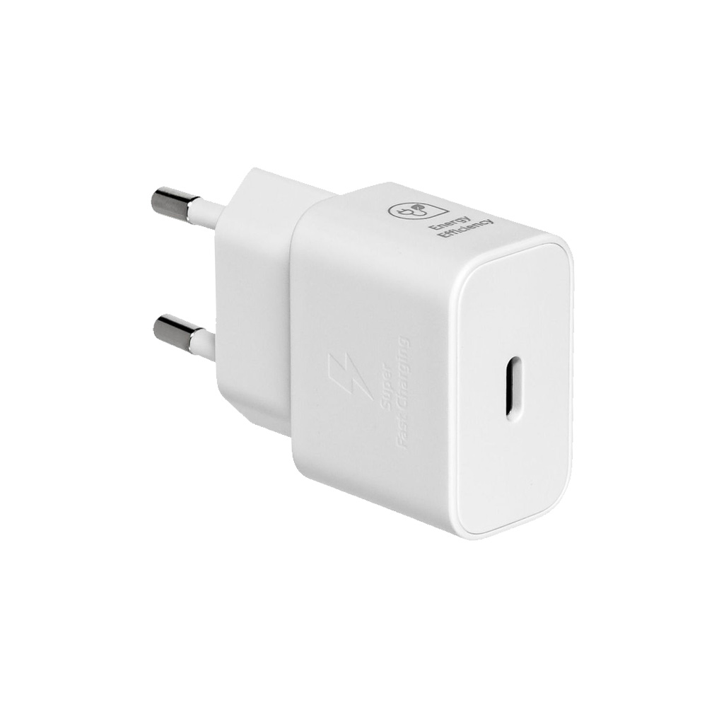 TRAVEL SAMSUNG EP-T2510XWEGEU USB-C 5V 3A/9V 2.77A/20V 2.25A 25W FAST CHARGE+USB DATA USB-C TO USB-C 5A WHITE PACKING OR