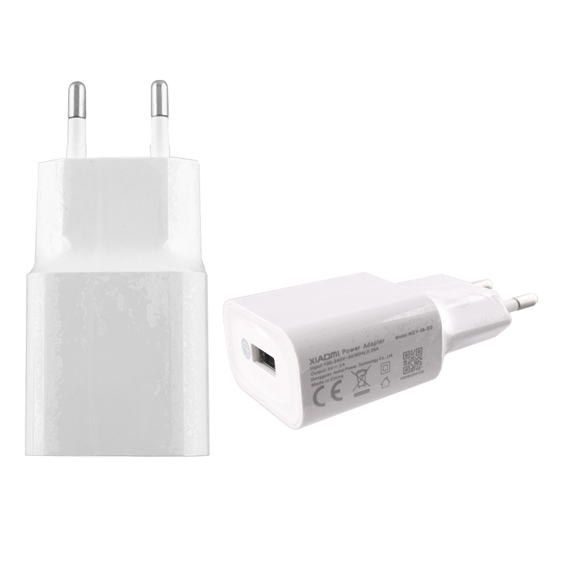 TRAVEL XIAOMI MDY-08-EO FAST USB 5V 2A 10W WHITE BULK OR
