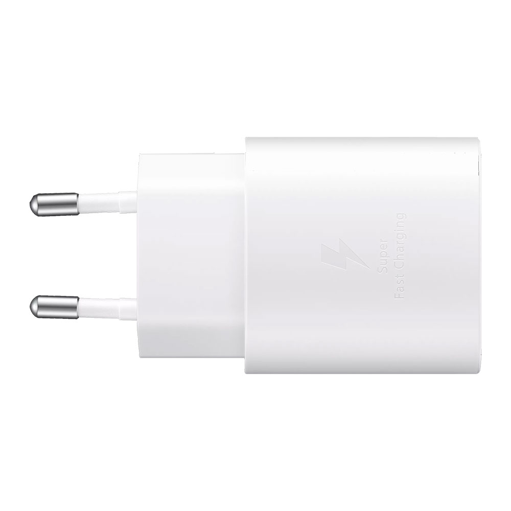 TRAVEL SAMSUNG EP-TA800XWEGWW USB-C 5V 3A/9V 2.77A/11V 2.25A 25W FAST CHARGE+USB DATA USB-C TO USB-C WHITE PACKING OR