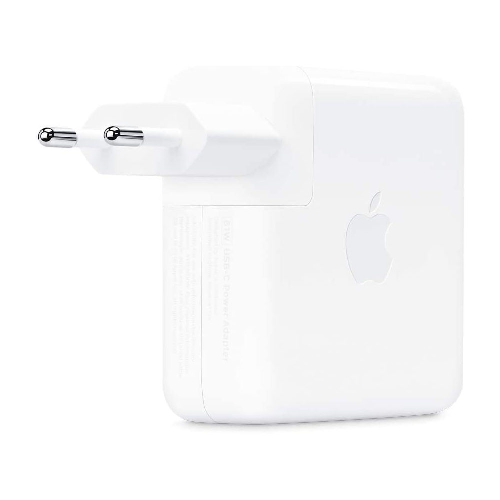 TRAVEL USB-C POWER ADAPTER APPLE MRW22ZM/A 5V/3.0A 9V/2.22A 61W WHITE PACKING OR