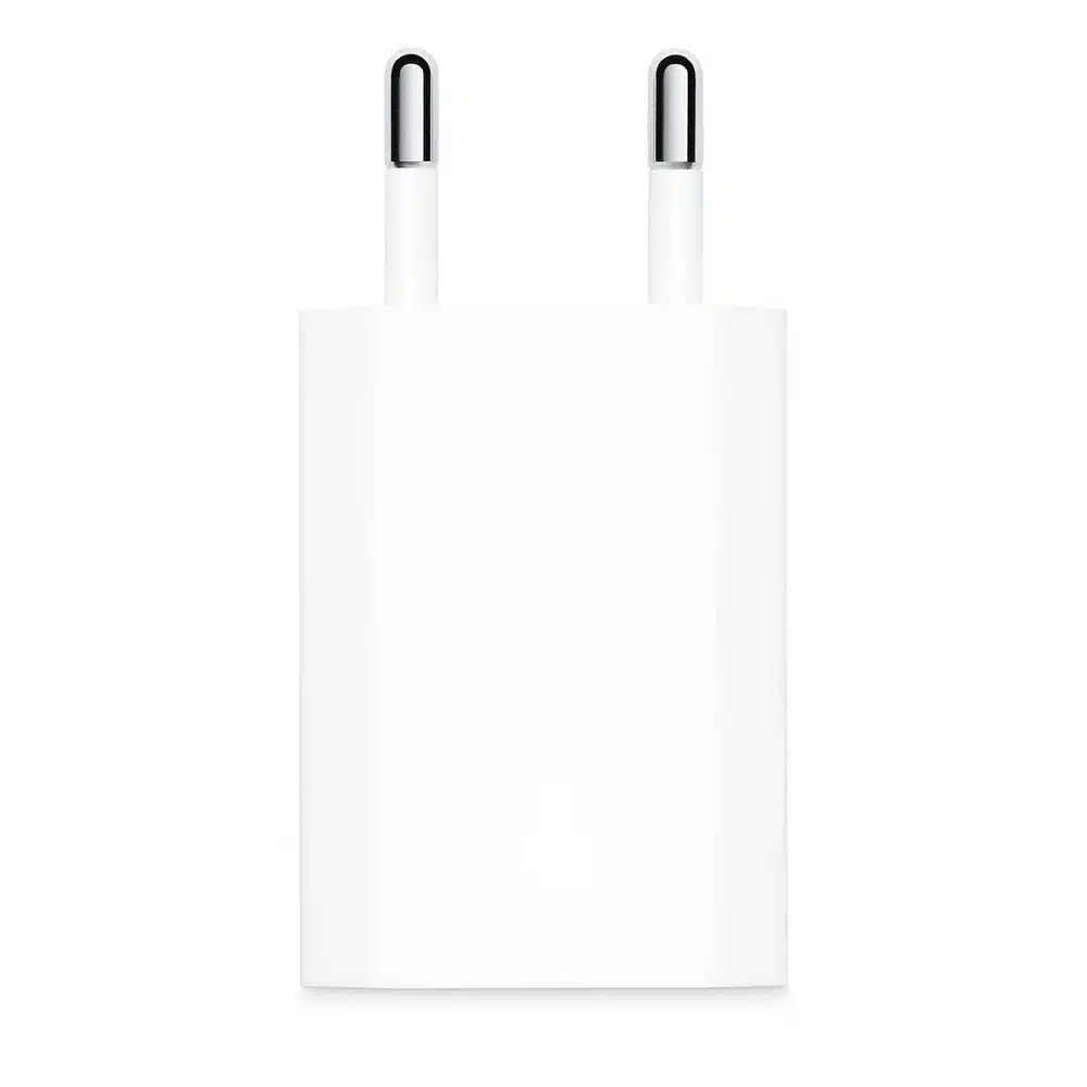 TRAVEL USB-A POWER ADAPTER APPLE IPHONE MGN13ZM/A A2118 1.0A 5W WHITE PACKING OR
