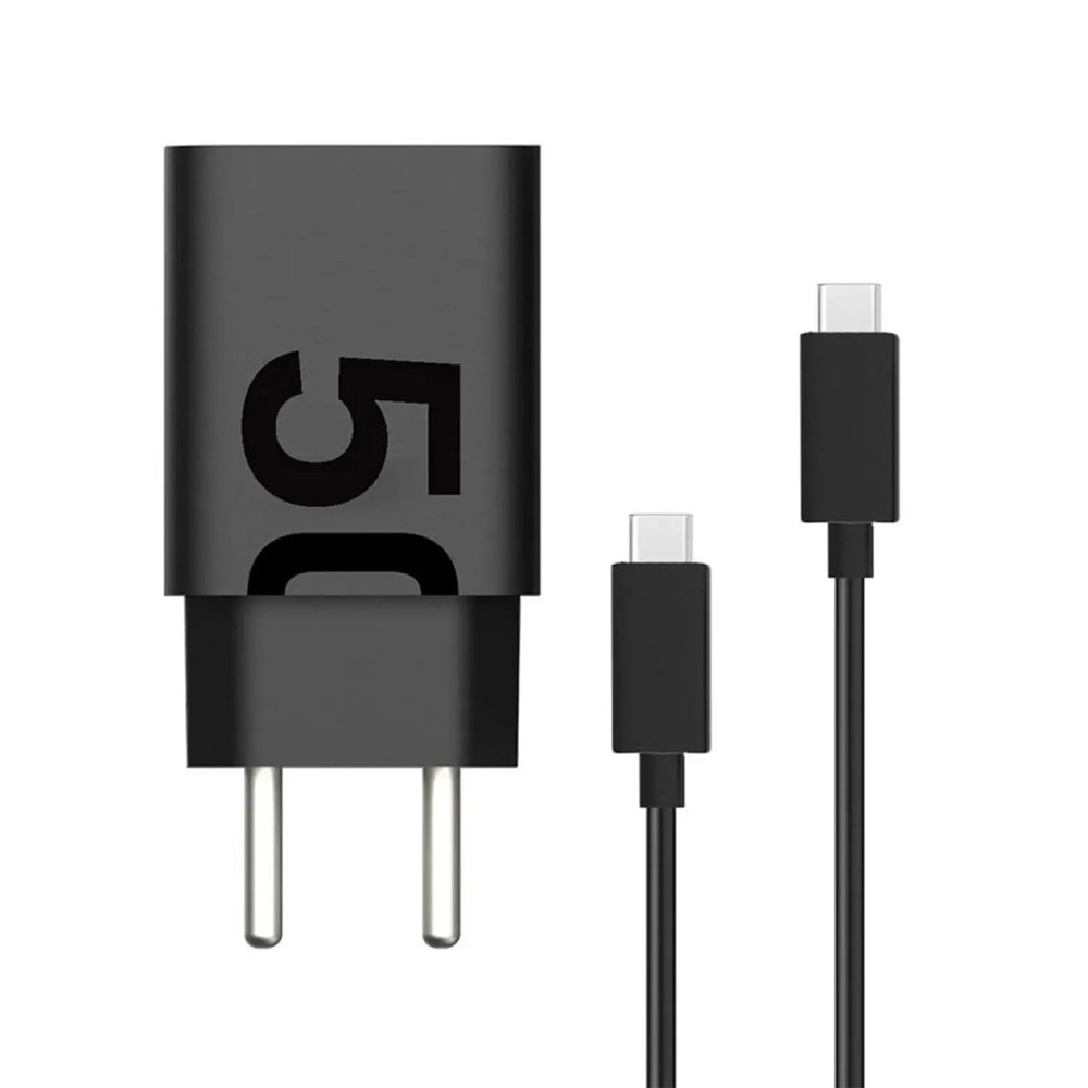 TRAVEL MOTOROLA SJMC502 DUAL USB-C 5V/3A 9V/3A 20V/2A + USB A 5V/2A 50W FAST CHARGE+USB DATA USB-C TO USB-C 3A BLACK PACKING