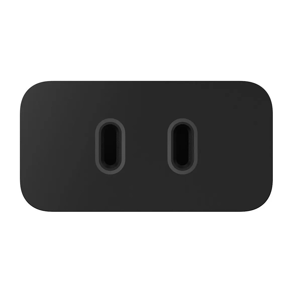 TRAVEL MOTOROLA PG38C06632 DUAL USB-C 5V 3A/9V 3A/15V 3A/ 20V/6.25A 125W FAST CHARGE+USB DATA USB-C TO USB-C 3A BLACK PACKING